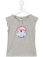 Karl Lagerfeld Kids Spider Print T-shirt, Girl's, Size: 8 Yrs, Grey