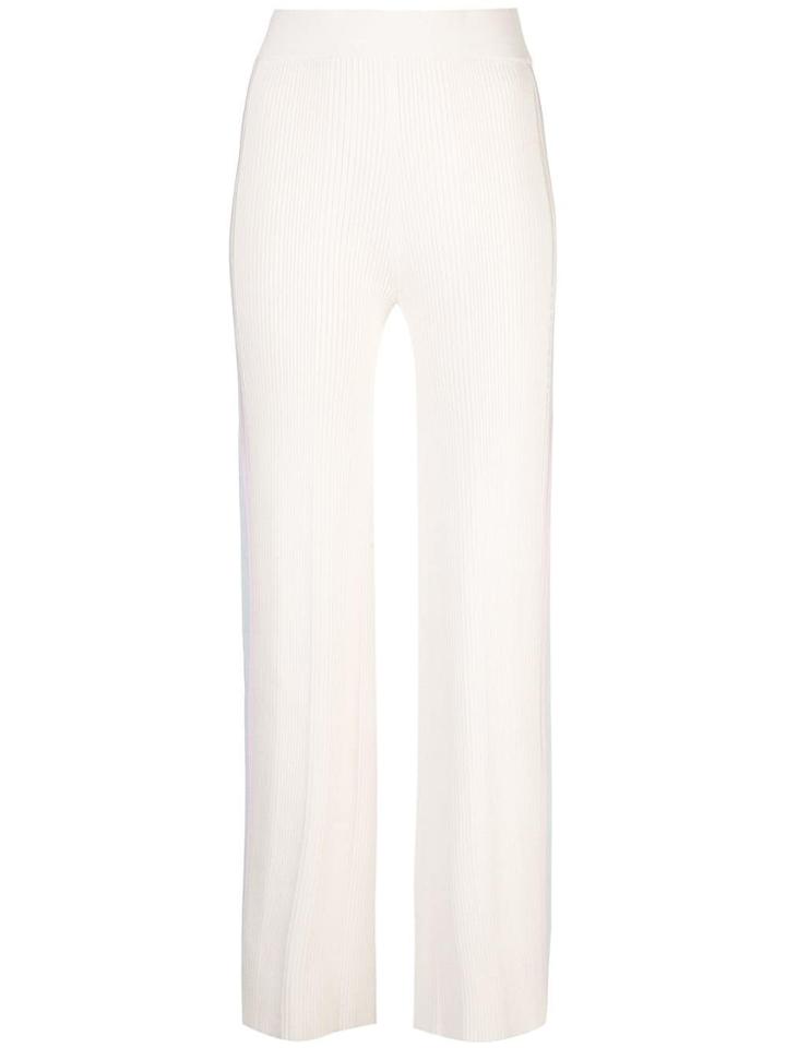 Jonathan Simkhai Flared Trousers - White