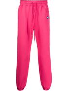 Ader Error Logo Patch Track Trousers - Pink