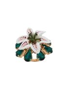Dolce & Gabbana Floral Ring - White