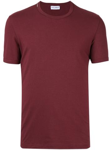 Dolce & Gabbana Underwear Classic T-shirt - Red