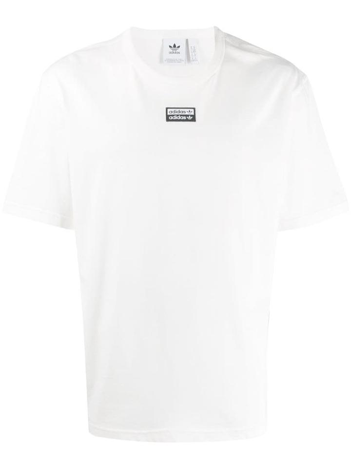 Adidas Logo Patch Vocal Tee - White