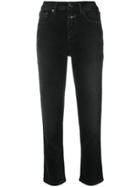 Closed Straight Cropped Jeans - Black