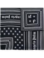 Palm Angels Star Print Scarf