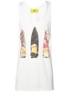Baja East Minions Vest, Adult Unisex, Size: 1, White, Supima Cotton