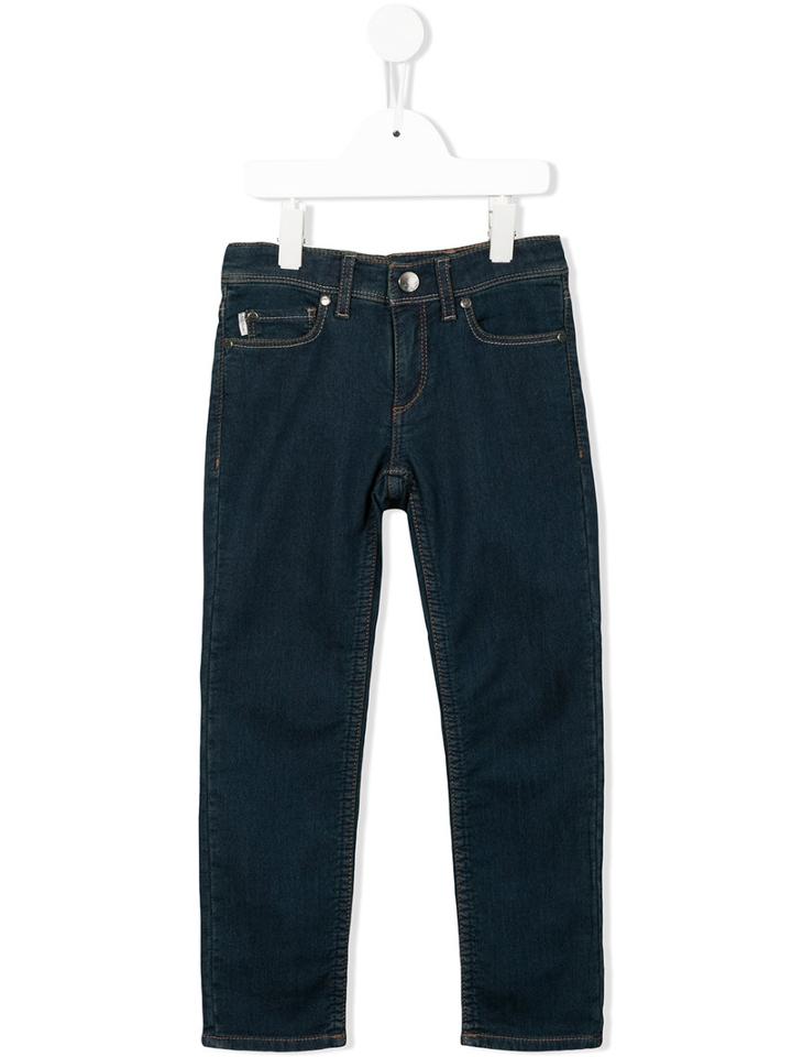 Paul Smith Junior Straight-leg Jeans, Boy's, Size: 6 Yrs, Blue