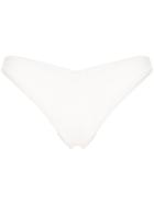 Frankies Bikinis Enzo V-cut Bikini Bottoms - White