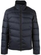 Ea7 Emporio Armani Padded Jacket, Men's, Size: Small, Blue, Feather Down/polyamide/polyester