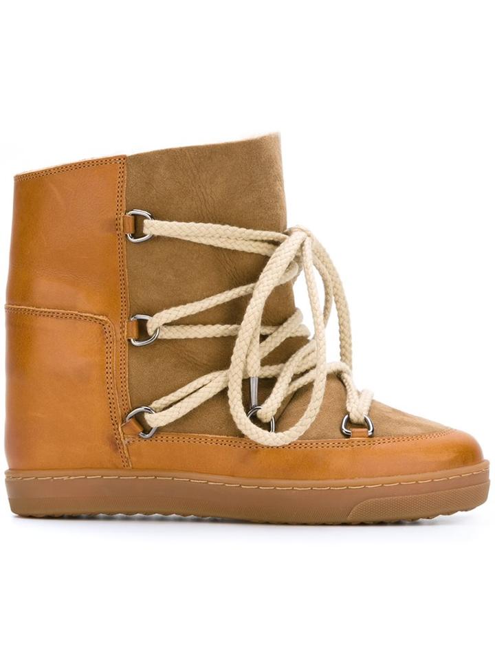 Isabel Marant Étoile 'nowles' Lace-up Boots