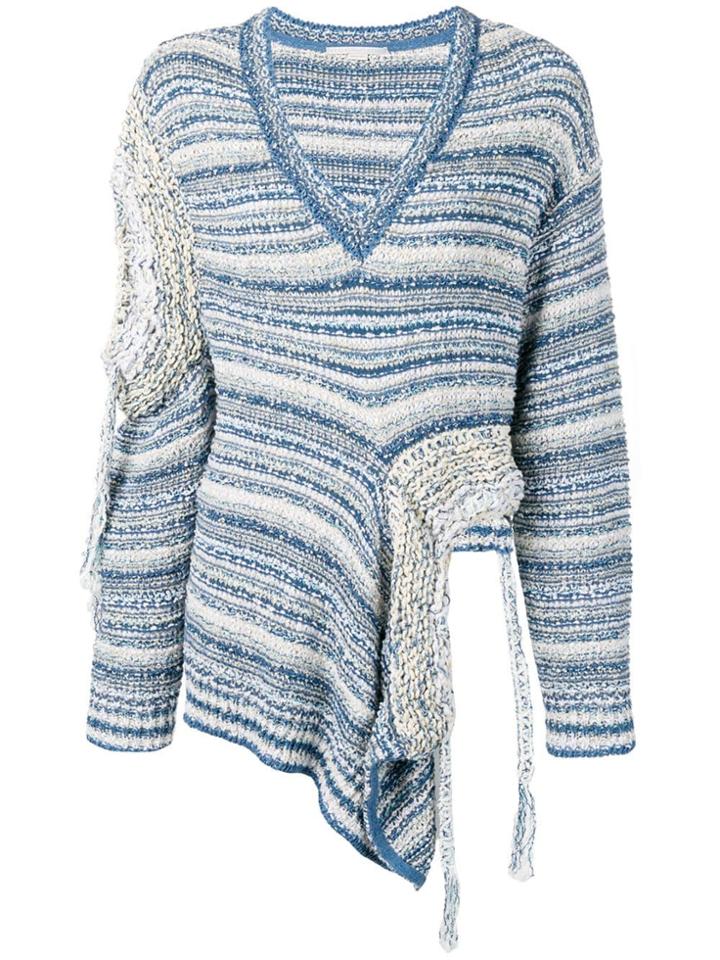 Stella Mccartney Asymmetric Jumper - Blue