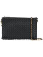 Bottega Veneta Chain Clutch - Black