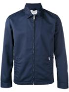 Carhartt Collared Jacket, Men's, Size: Medium, Blue, Cotton/polyester