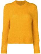 Isabel Marant Cropped Chunky Knit Sweater - Orange