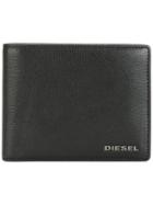 Diesel Logo Print Cardholder - Black