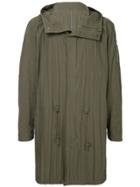 Kazuyuki Kumagai Creased Mid-length Coat - Green