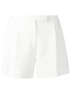 Elie Saab Tailored Shorts, Women's, Size: 36, White, Acetate/viscose/spandex/elastane/rayon