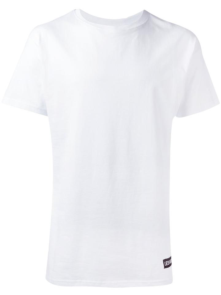 Les (art)ists Back Print T-shirt, Men's, Size: Small, White, Cotton