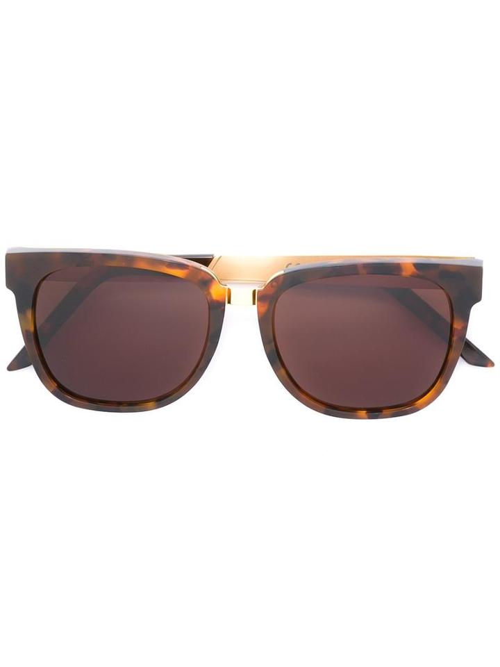Retrosuperfuture People Francis Sunglasses, Adult Unisex, Brown, Acetate/metal (other)