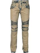 Balmain Biker Jeans, Men's, Size: 29, Nude/neutrals, Cotton