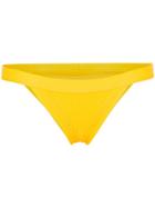 Frankies Bikinis Cole Triangle Bikini Bottoms - Yellow