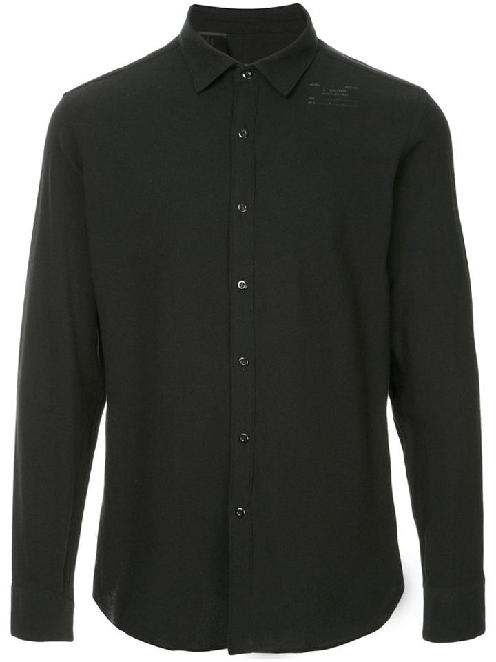 N. Hoolywood Button Down Shirt - Black