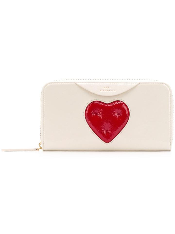 Anya Hindmarch Large Zip Around Wallet - Nude & Neutrals