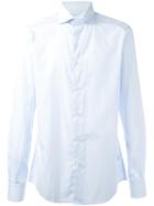 Fashion Clinic Classic Plain Shirt, Men's, Size: 42, Blue, Cotton