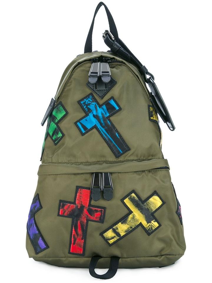Moschino Patch Applique Backpack