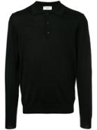 Éditions M.r Button Collar Jumper - Black