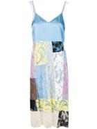 Ports 1961 Patchwork Cami Dress - Blue