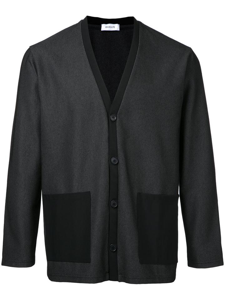 En Route Button Up Cardigan, Men's, Size: 1, Grey, Cotton