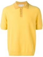 Marni Knitted Polo Shirt - Yellow