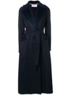 Harris Wharf London Soft Trim Robe Coat - Blue