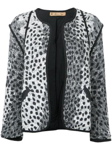 Maison Olga - 'patamona' Jacket - Women - Cotton/polyamide/polyester/cupro - 0, Women's, Grey, Cotton/polyamide/polyester/cupro