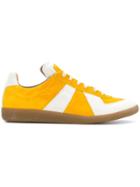 Maison Margiela Replica Panelled Sneakers - Yellow & Orange