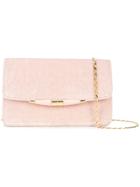 Tyler Ellis Rectangle Clutch Bag - Pink & Purple