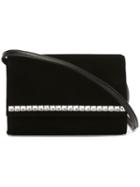 Giuseppe Zanotti Design Crystal Embellished Shoulder Bag, Women's, Black