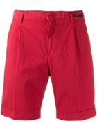 Pt01 Classic Chino Shorts - Red