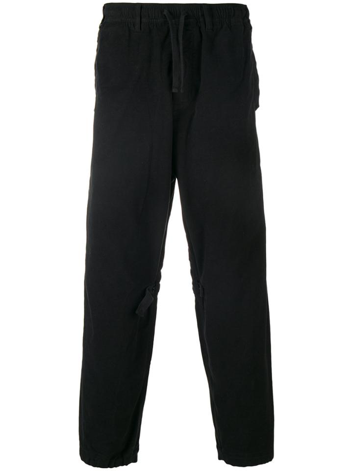 Stone Island Shadow Project Elasticated Waist Trousers - Black