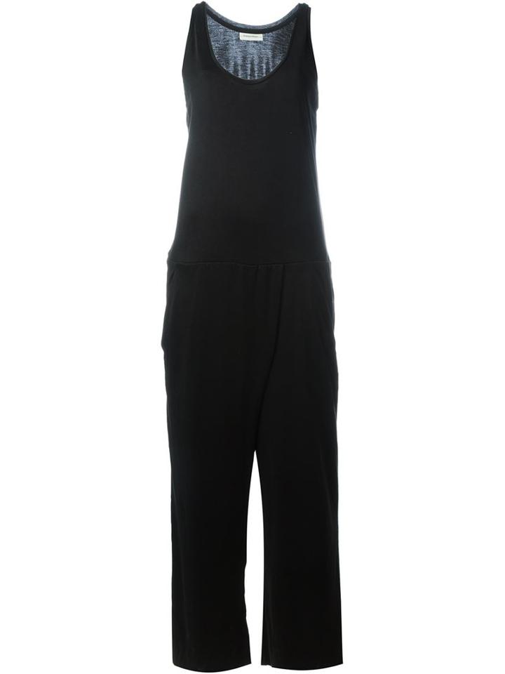 By Malene Birger Sialo Sleeveless Jumpsuit, Women's, Size: M, Black, Modal/polyester
