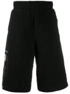 Versace Jeans Couture Jogging Logo Plaque Shorts - Black