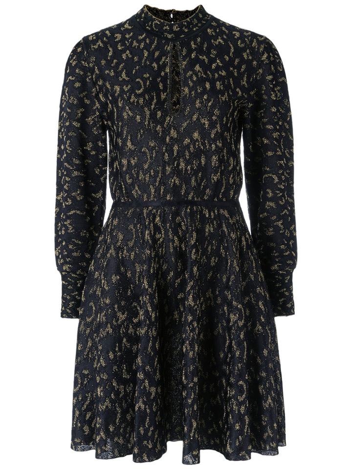 Gig - Pattern Knit Dress - Women - Polyamide/polyester/spandex/elastane/viscose - Pp, Women's, Grey, Polyamide/polyester/spandex/elastane/viscose