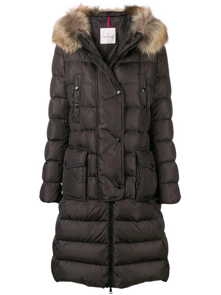 Moncler Khloe Padded Coat - Brown