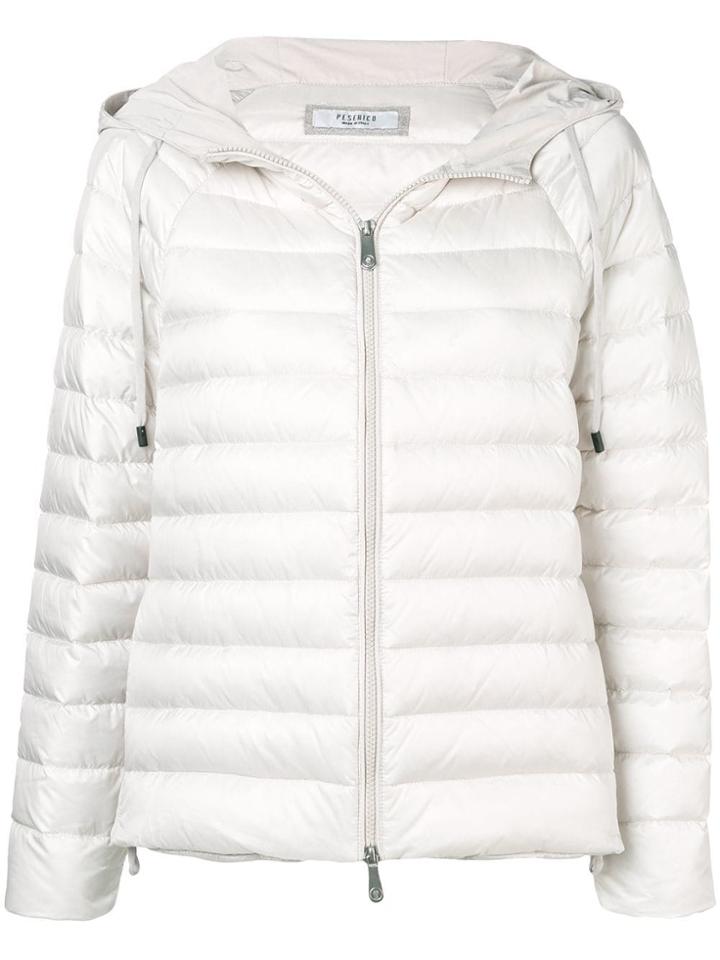 Peserico Back Panel Padded Jacket - Grey