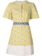 Suno Flared Belt Dress