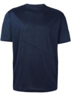 Lanvin Crew Neck T-shirt, Men's, Size: S, Blue, Cotton