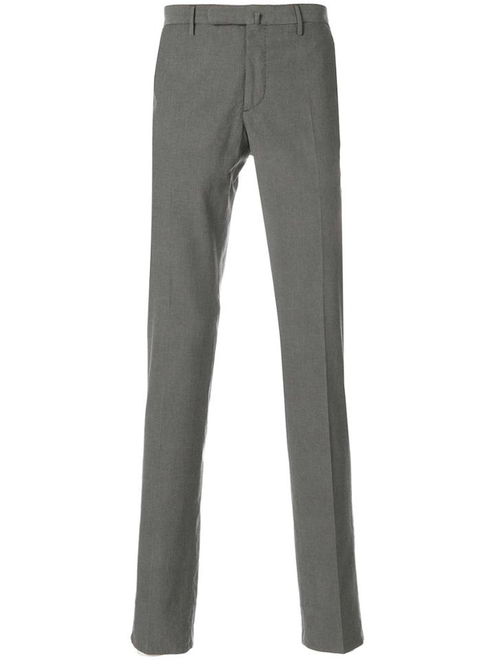 Incotex Woven Tailored Trousers - Grey