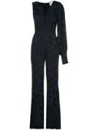 Alexis Naoki Animal Print Jumpsuit - Black