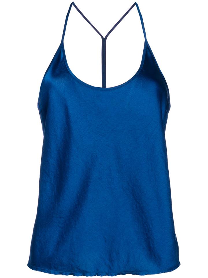 Alexander Wang Scoop Neck Tank Top - Blue