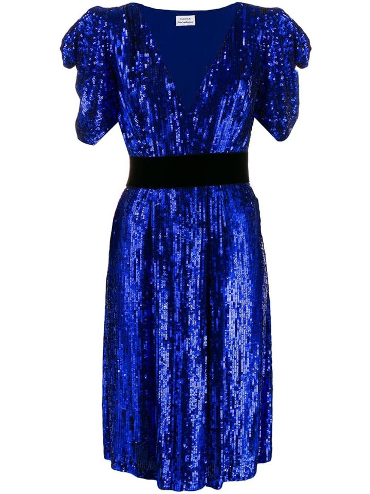 P.a.r.o.s.h. Goody Dress - Blue
